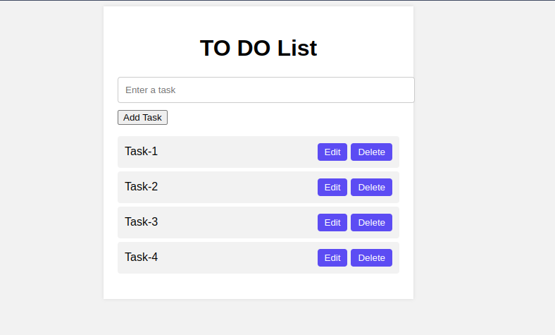 Flask-Based ToDo Application with RESTful API